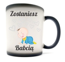 ZOSTANIESZ BABCIĄ KUBEK TERMICZNY  MAGICZNY W PUDEŁKU GW184