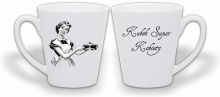 KUBEK LATTE Z NADRUKIEM DLA SUPER KOBIETY LM9