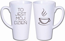 DUŻY KUBEK LATTE TO JEST MÓJ DZIEŃ PREZENT LD11