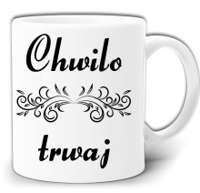 CHWILO TRWAJ FOTO KUBEK Z NADRUKIEM + PUDEŁKO GW274