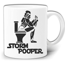 STORM POOPER ŚMIESZNY KUBEK + PUDEŁKO GW301