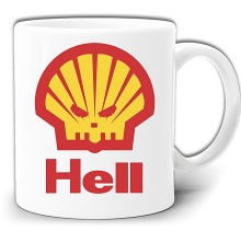 HELL ŚMIESZNY KUBEK + PUDEŁKO GW303