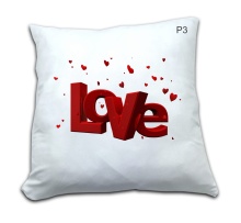 PODUSZKA Z NADRUKIEM LOVE WZÓR P3