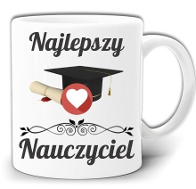 NAJLEPSZY NAUCZYCIEL PREZENT KUBEK + PUDEŁKO GW341