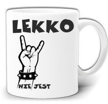 LEKKO NIE JEST KUBEK METALOWCA + PUDEŁKO GW389