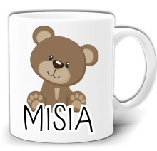 KUBEK Z NADRUKIEM MISIA KUBEK + PUDEŁKO GW397