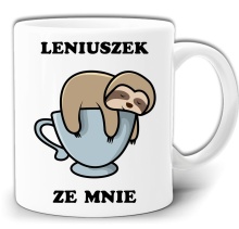 LENIUSZEK ZE MNIE ŚMIESZNY KUBEK + PUDEŁKO GW414