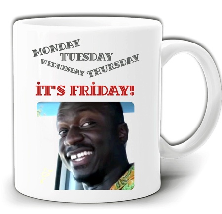 GW518 its friday kubek z nadrukiem