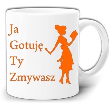 JA GOTUJĘ TY ZMYWASZ KUBEK + PUDEŁKO GW536