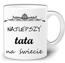DZIEŃ OJCA TATA NAJLEPSZY NA ŚWIECIE KUBEK +PUDEŁKO GW544