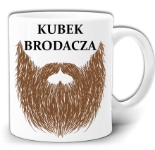KUBEK BRODACZA  BRODA ŚMIESZNY KUBEK + PUDEŁKO GW575