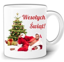 SEXY MAN WESOŁYCH ŚWIĄT ŚWIĘTA  PREZENT KUBEK + PUDEŁKO GW602