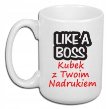 Kubek szefa bossa boss DUŻY 440ml  GW27