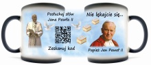 PAPIEŻ SŁOWA PAPIEŻA JANA PAWŁA II KUBEK MAGICZNY + PUDEŁKO JP5