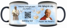 PAPIEŻ ULUBIONE PIEŚNI PAPIEŻA JANA PAWŁA II KUBEK MAGICZNY + PUDEŁKO JP6