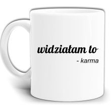 KARMA WIDZIAŁAM TO KUBEK + PUDEŁKO GW722