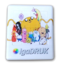 Układanka edukacyjna z nadrukiem puzzle 10 sztuk