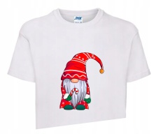 Koszulka T-shirt GNOM MERRY CHRISTMAS 122-128
