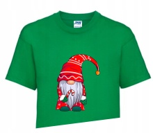 Koszulka T-shirt GNOM MERRY CHRISTMAS 110-122