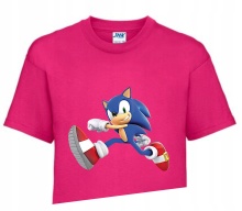 Koszulka T-shirt Fana Prezent SONIC 128-134 SC1