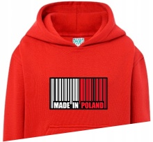 Bluza dziecięca Gift POLSKA POLAND UE 110-122 PL5