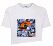 Koszulka T-shirt Fana GRIZZY I LEMINGI 122-128 GL4