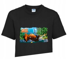 Koszulka T-shirt Fana GRIZZY I LEMINGI 146-152 GL3