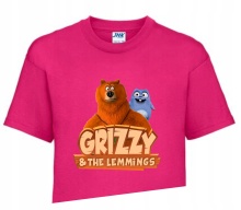 Koszulka T-shirt Fana GRIZZY I LEMINGI 128-134 GL2