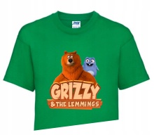 Koszulka T-shirt Fana GRIZZY I LEMINGI 110-122 GL2