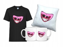 Zestaw HUGGY WUGGY Koszulka Poduszka Kubek HG4