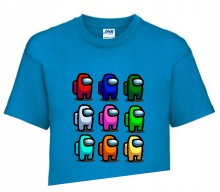 Koszulka T-shirt Fana Gry AMONG US 134-140 AU4