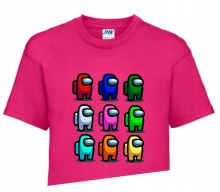 Koszulka T-shirt Fana Gry AMONG US 128-134 AU4