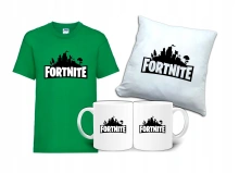 Zestaw Gift FORTNITE Koszulka Poduszka Kubek FT3