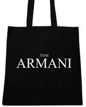 TANI ARMANI TORBA Z NAPISEM NADRUK WZÓR T84