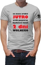 KOSZULKA Z NADRUKIEM GOTOWE WZORY PREZENT XL