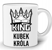 KUBEK KRÓLA KRÓL WŁADCA KUBEK + PUDEŁKO GW44