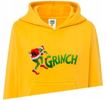 Bluza dziecięca Fana GRINCH CHRISTMAS 122-128 GR4