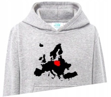 Bluza dziecięca Gift POLSKA POLAND UE 128-134 PL4