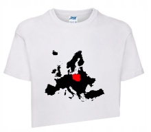 Koszulka T-shirt POLSKA POLAND UE 122-128 PL4