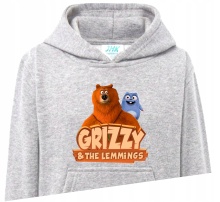 Bluza dziecięca Gift GRIZZY I LEMINGI 128-134 GL2