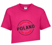 Koszulka T-shirt POLSKA POLAND UE 128-134 PL3