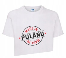 Koszulka T-shirt POLSKA POLAND UE 122-128 PL3