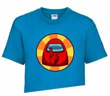 Koszulka T-shirt Fana Gry AMONG US 134-140 AU1