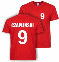 Koszulka piłkarska, sportowa z nadrukiem