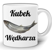 DLA WĘDKARZA RYBAKA NA PREZENT KUBEK + PUDEŁKO GW41