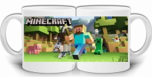 MINECRAFT GRA MAJNKRAFT NADRUK KUBEK W PUDEŁKU GW24