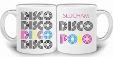 SŁUCHAM DISCO POLO DISCOPOLO KUBEK  W PUDEŁKU DP1